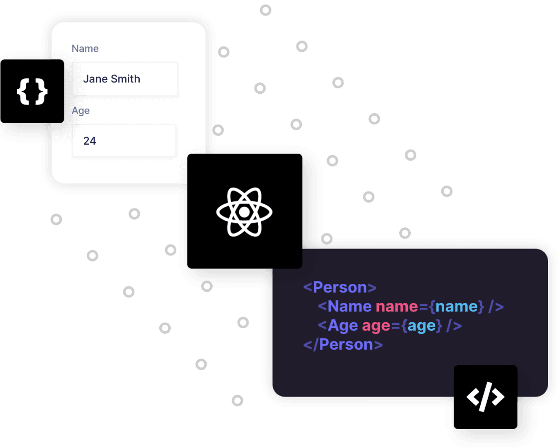 React components and react icon