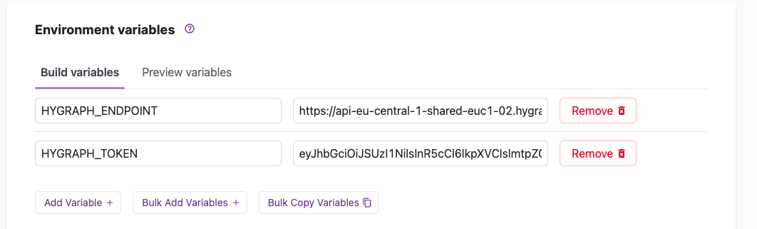 Environment variables in Gatsby Cloud